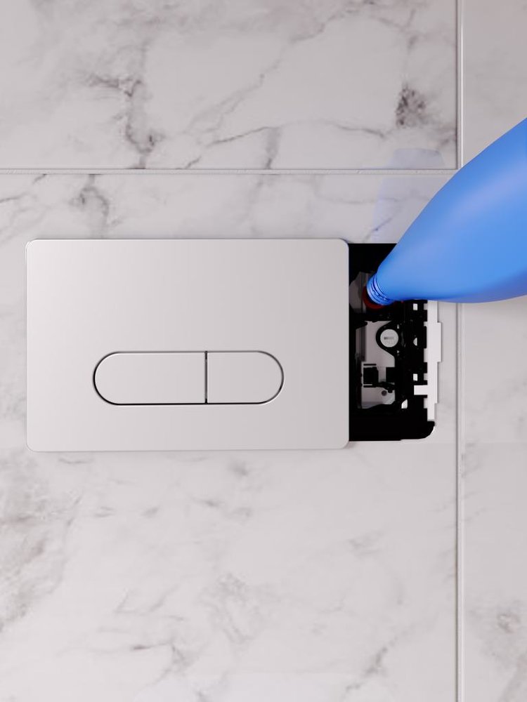 R018667 Комплект SmartFlush для комбинации с механическими панелями смыва Ideal Standard PROSYS - Вид №2