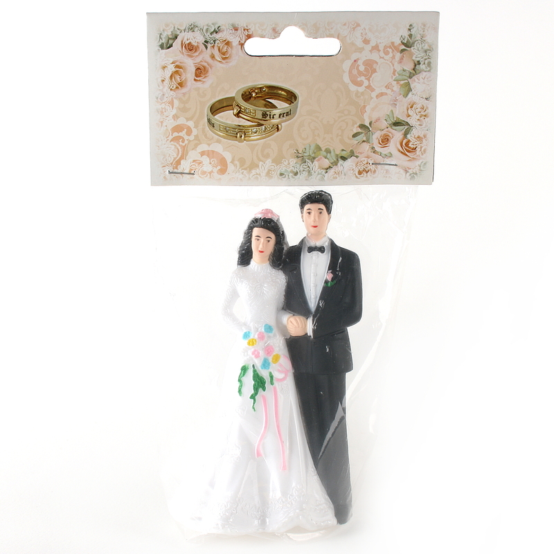 2250-WH Фигурка для торта Молодожены Патибум 