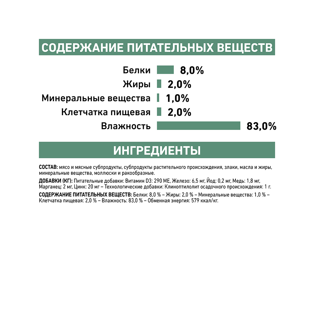 Т0023177 Корм для собак RC Vet Diet Wieght Management при ожирении, птица конс. 410г ROYAL CANIN  - Вид №5