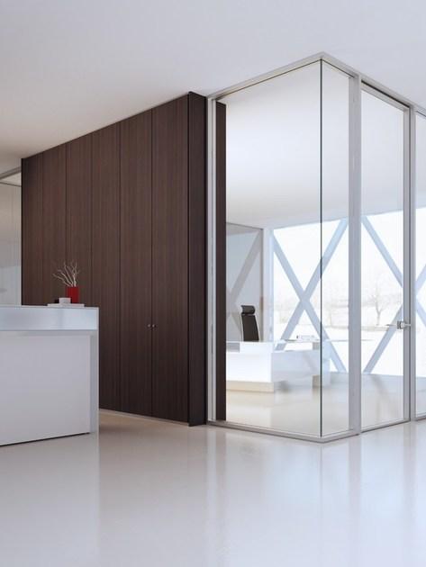 MASCAGNI Мобильная стена из алюминия и стекла для офиса Allinone sun-id-1370513 - Вид №17