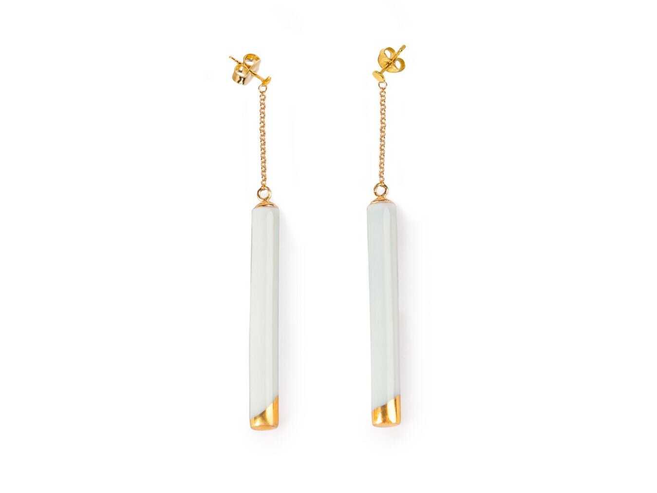 Серьги из фарфора Lladró TWIGGY LONG ARCH-00034326 - Вид №1