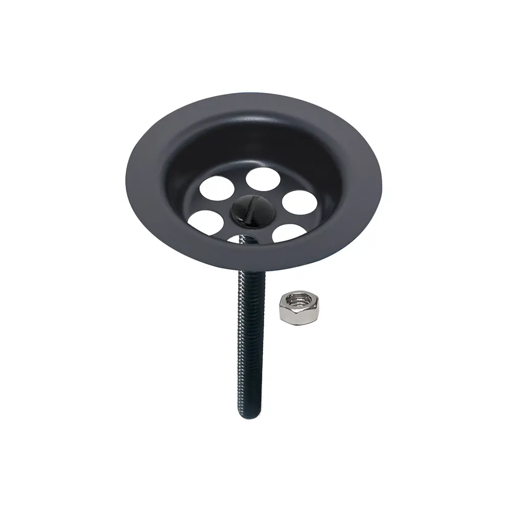 Решетка для выпуска раковины РК-172-Ч 63 мм нержавеющая сталь черная Santreyd STLM-2108021 - Вид №2