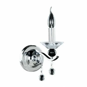 Бра Spot Light Nostra 9013128 SPOT LIGHT СВЕЧА 109689 Прозрачный;серебро