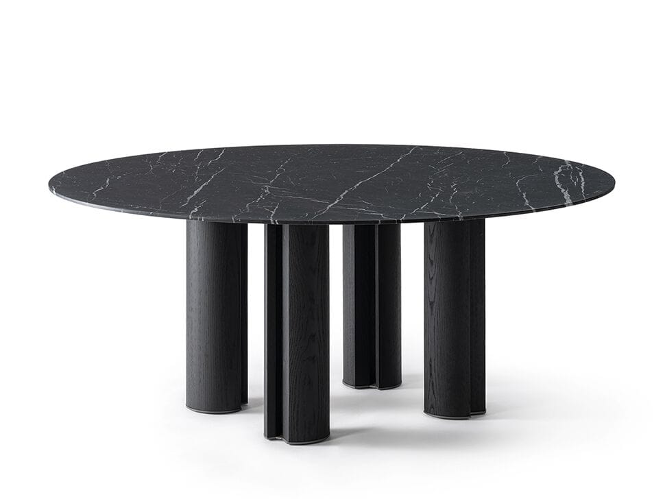 Стол из черного мрамора Marquina Gallotti&Radice SIMPÒDIO W ARCH-00139486