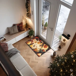 Грязезащитный коврик Confeti 50×80 см с противоскользящим покрытием 89439199