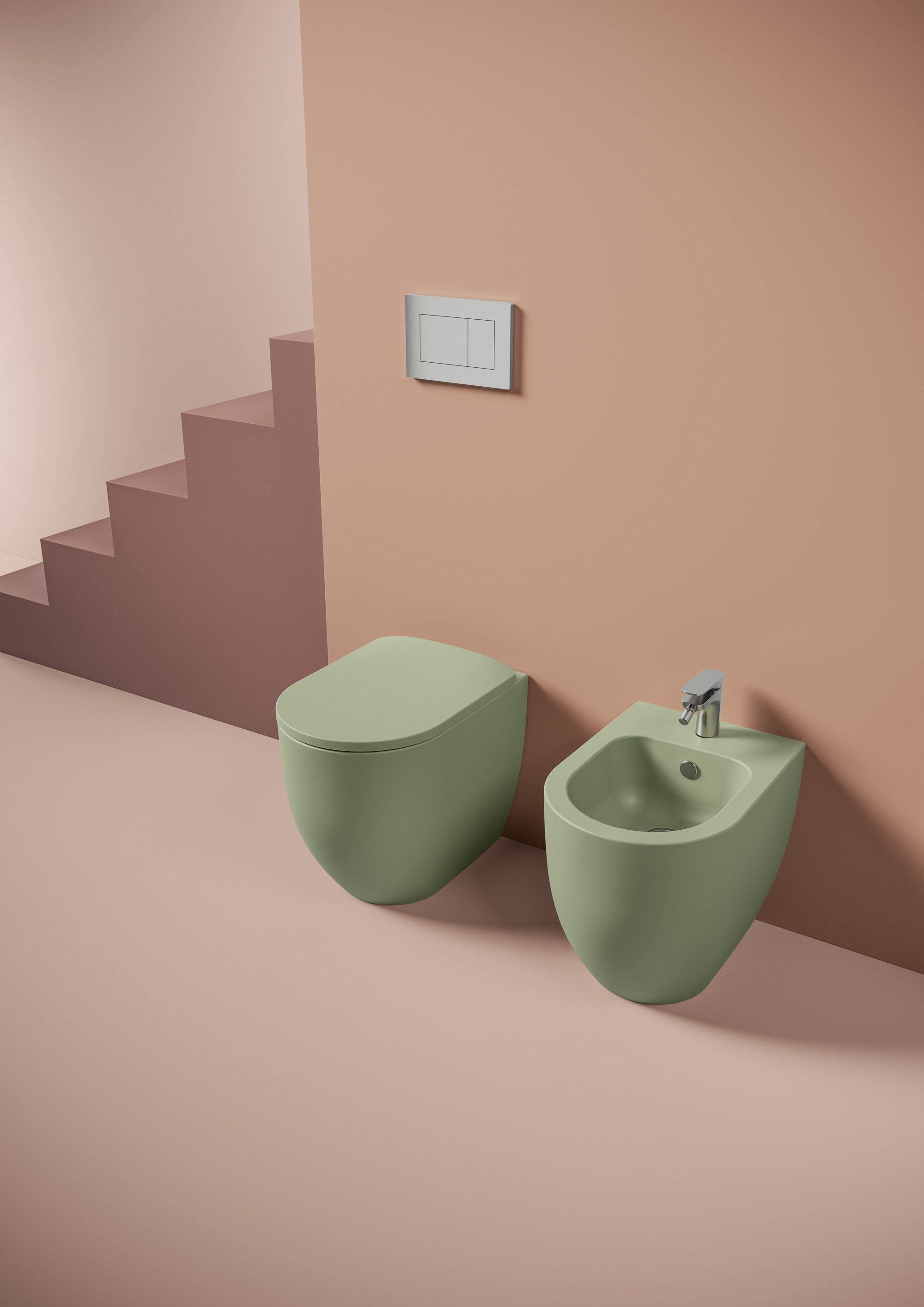 Туалет провод керамическая стена ArtCeram Моне ARCH-00007123 - Вид №2