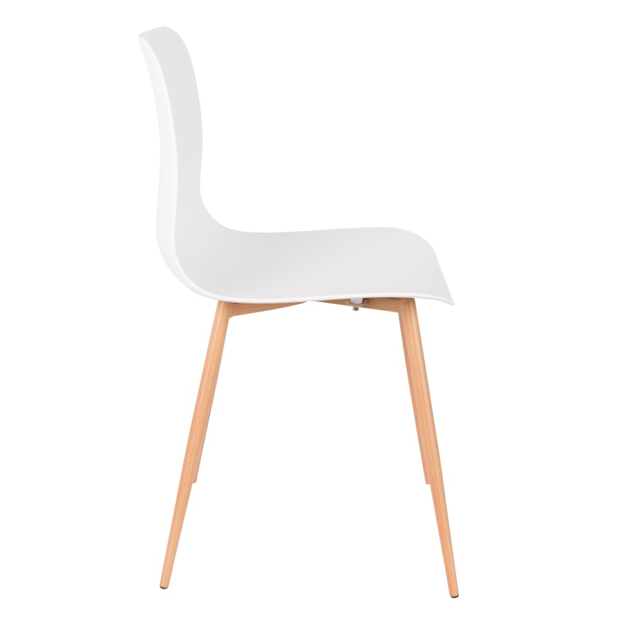 Стул Leon белый White Label Living 1100304 - Вид №4