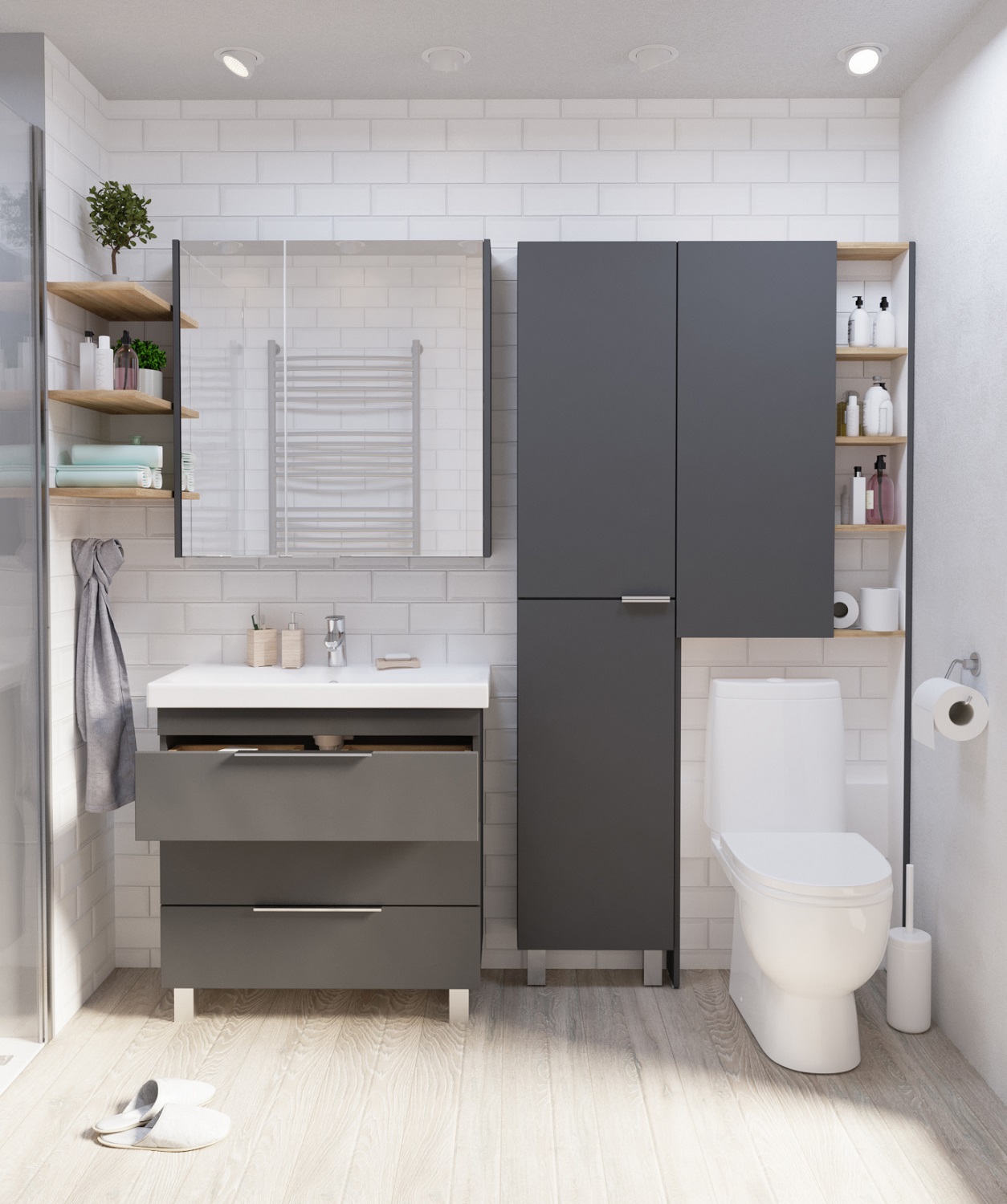 У92545 Тумба Gaula 60Н 3я Black 1 Marka Gaula  - Вид №4