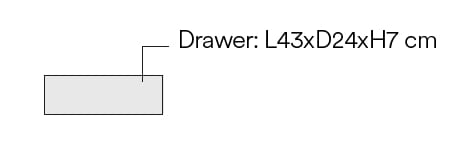 Подвесная тумбочка из МДФ с ящиками TEULAT Arista ARCH-00098481 - Вид №13