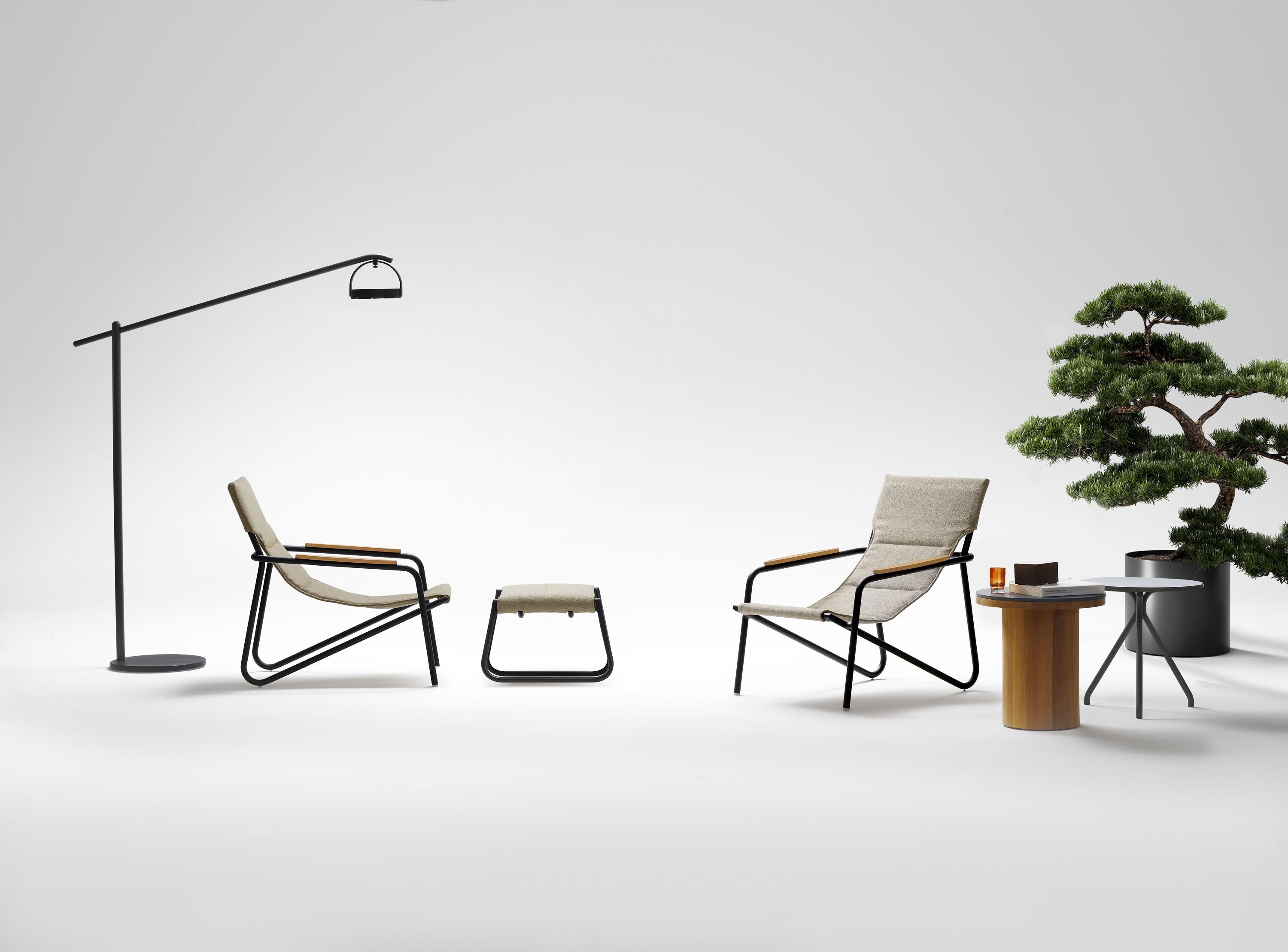 Алюминиевый шезлонг с подлокотниками Atmosphera Закинф ARCH-00020024 - Вид №6