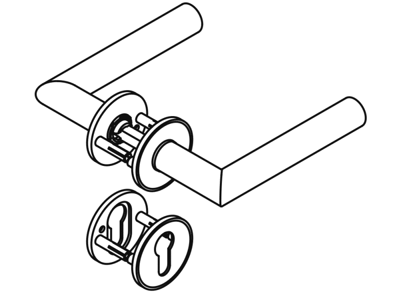 162PBIX01230 комнатный набор HEWI System 162 | Polyamid  - Вид №5