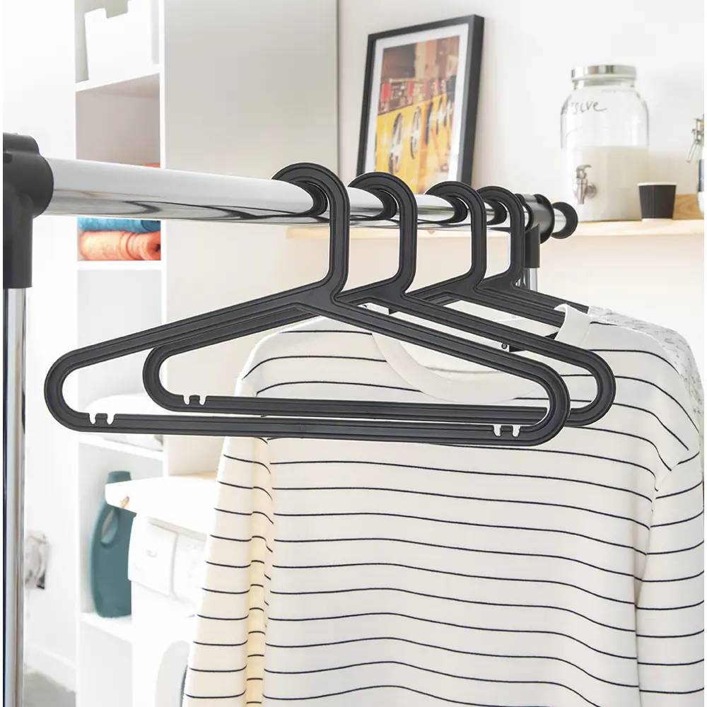 Santreyd Плечики для одежды черные лакированные с антискользящим покрытием 4 шт 82680688 STLM-0033944 - Вид №5