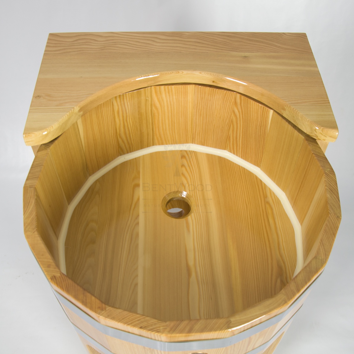 154 Умывальник - стойка прямая (лиственница натуральная) Alyarus  - Вид №4