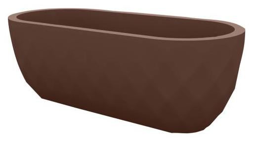 073178 Кашпо Nano матовое бронзовое широкое 33см Vondom Vases - Вид №1