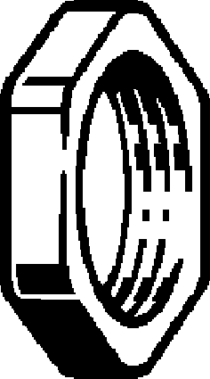 Viega Шестигранная гайка 1911 (103347) 103 347 - Вид №1