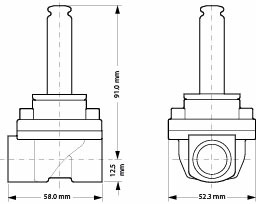 Danfoss EV250B — двухходовые электромагнитные клапаны с принудительным подъемом Клапан электромагнитный EV250B с кат. 032U157131  - Вид №40