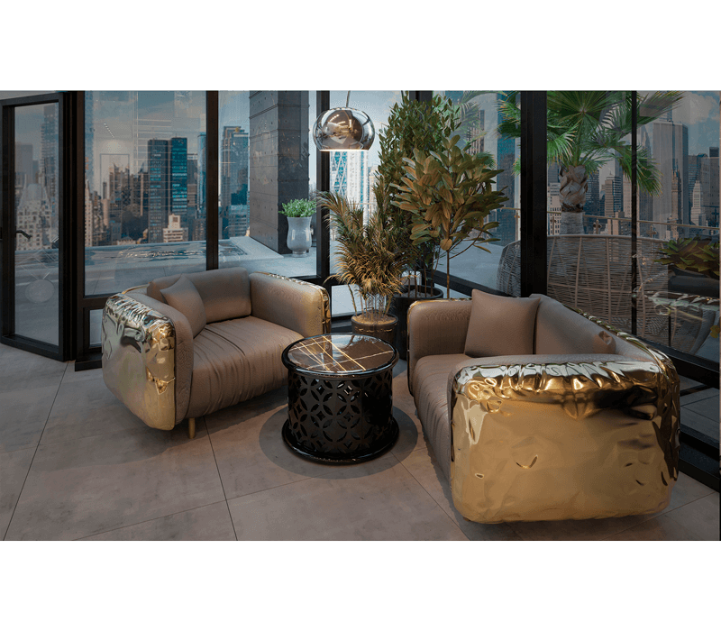 0-202 Несовершенное кресло Boca Do Lobo  - Вид №31