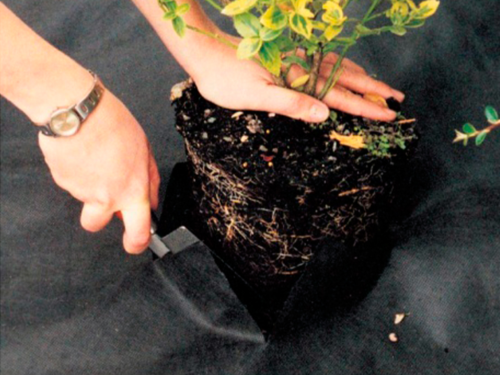 Геотекстиль 150 Строительный и садовый 1,6м x 25м ГеоПластБорд GPBST-108 - Вид №2