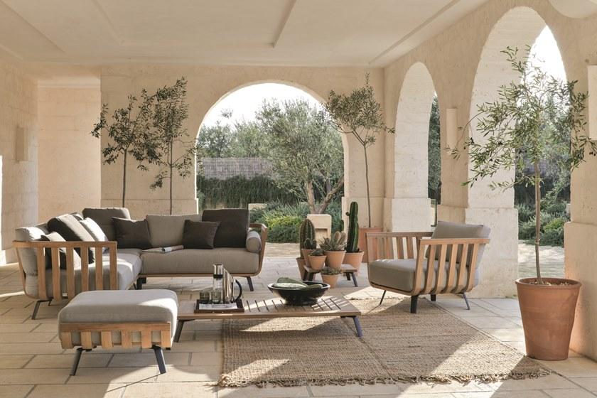 Unopiù Садовое кресло из тика и акрила Welcome Welpo - Вид №6