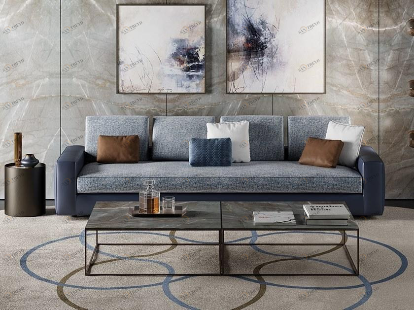 Reflex 3-х местный модульный диван из ткани Adone sun-id-1446958