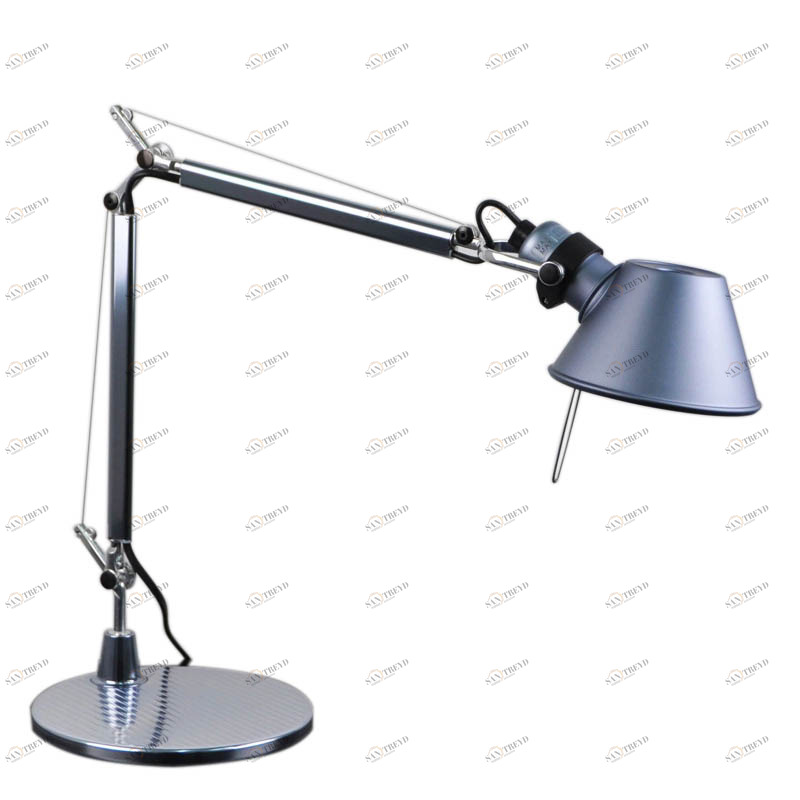 Настольная лампа 73х69 см оранжевая бежевая Micro A011900 ARTEMIDE  00-3883004 Серебро 