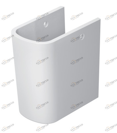 0858300000 Полупьедестал для раковины овальная Duravit Durastyle