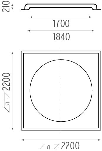 Flos Настенный светильник / потолочный светильник Soft collection - in sun-id-1467334 - Вид №5