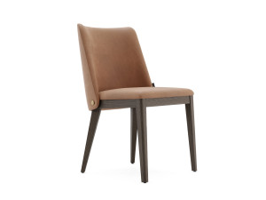 Кожаный мягкий стул