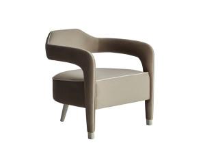 Тканевое кресло с подлокотниками