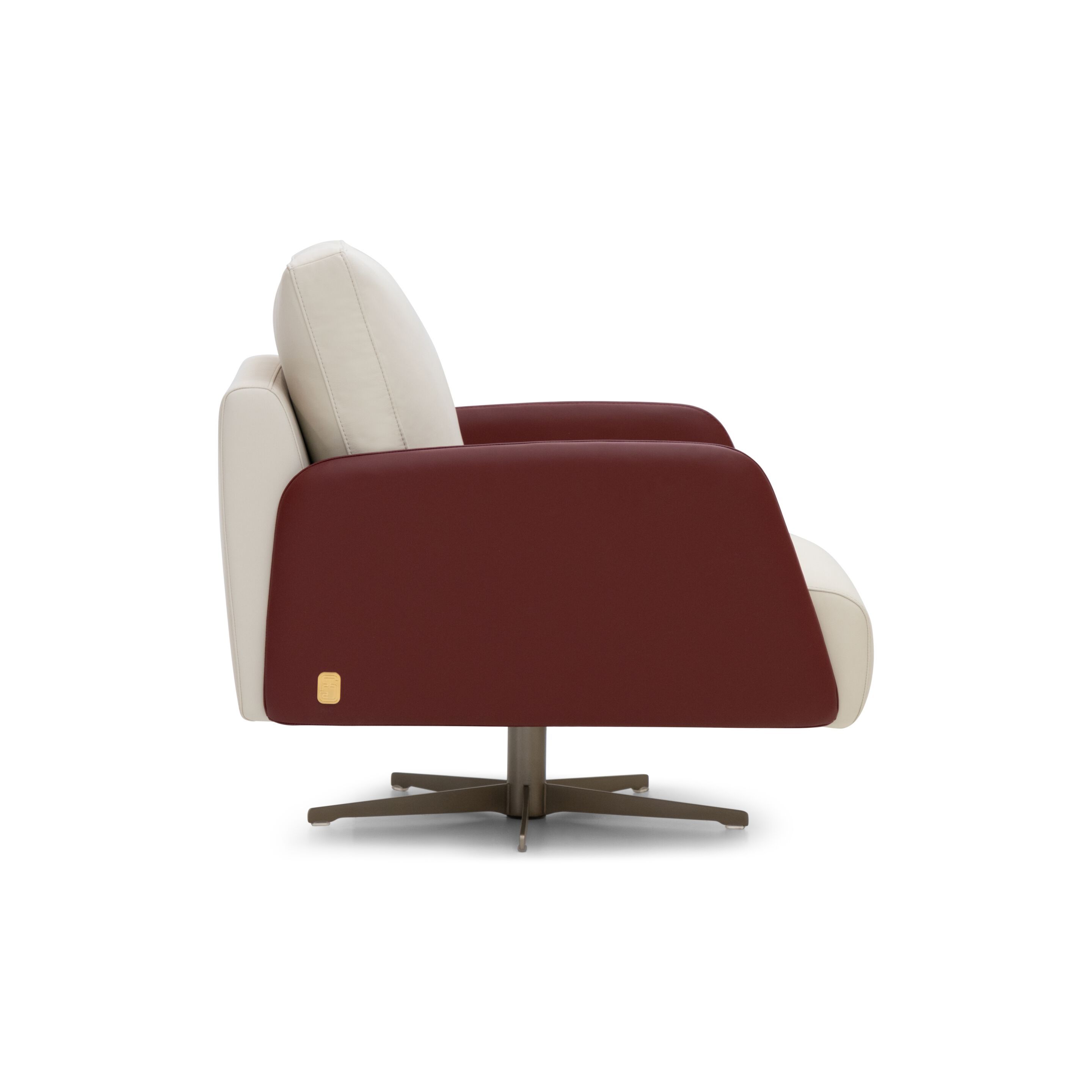 Кожаное вращающееся кресло с подлокотниками Formitalia Parrots ARCH-00035781 - Вид №5