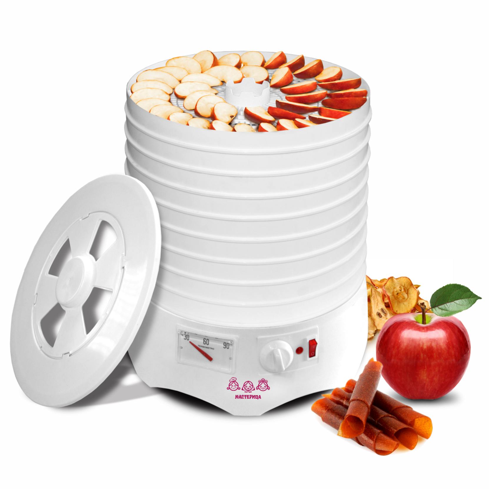 5359490 Сушилка для овощей и фруктов Мастерица EFD-0903VM белый STDN-0092503