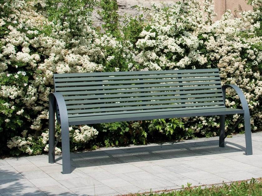 BENKERT BANKE Скамейка из нержавеющей стали и животное с подлокотниками Comfony sun-id-1425694 - Вид №1