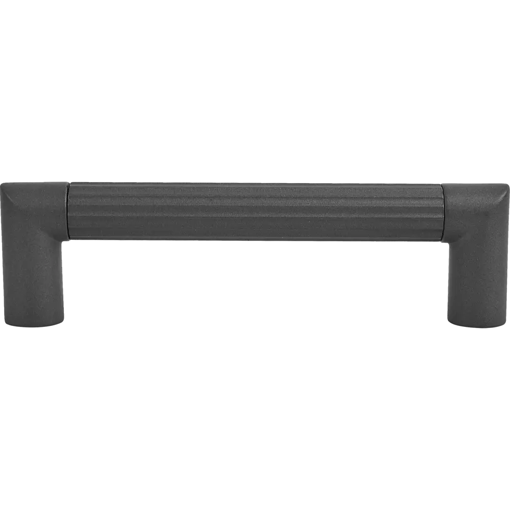 89314290 Ручка-скоба мебельная Kerron 128 мм цвет графитовый STLM-1007901  - Вид №1