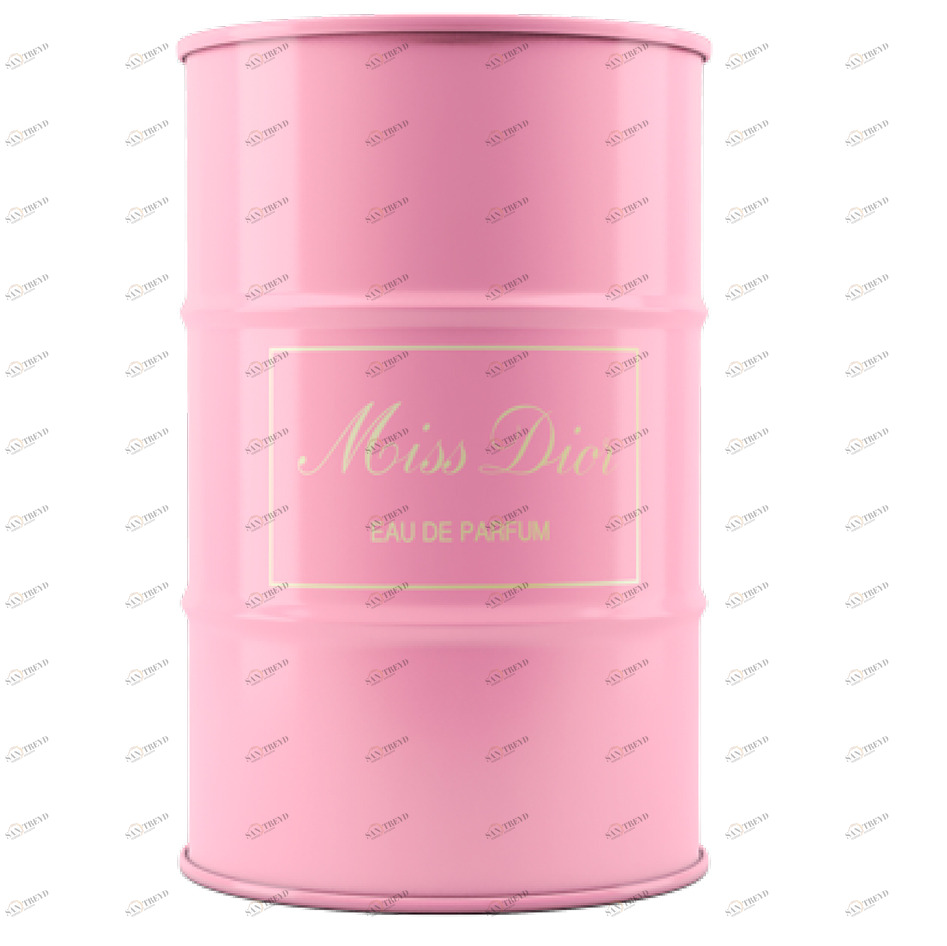 Бочка металлическая декоративная Miss Dior L STARBARREL  014412 Розовый 