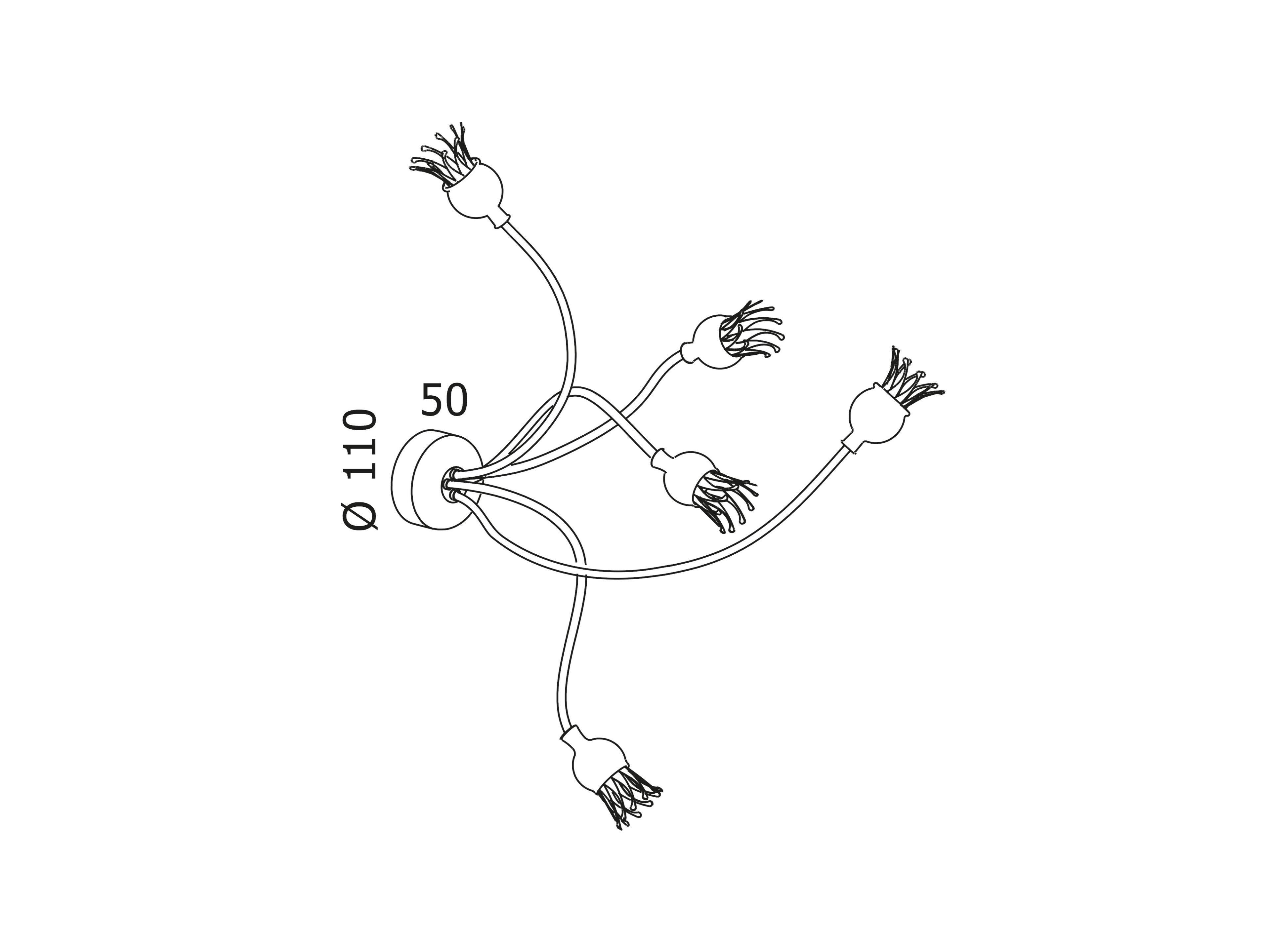 Алюминиевый и стеклянный настенный светильник с гибкой рукояткой serien.lighting POPPY ARCH-00006700 - Вид №11