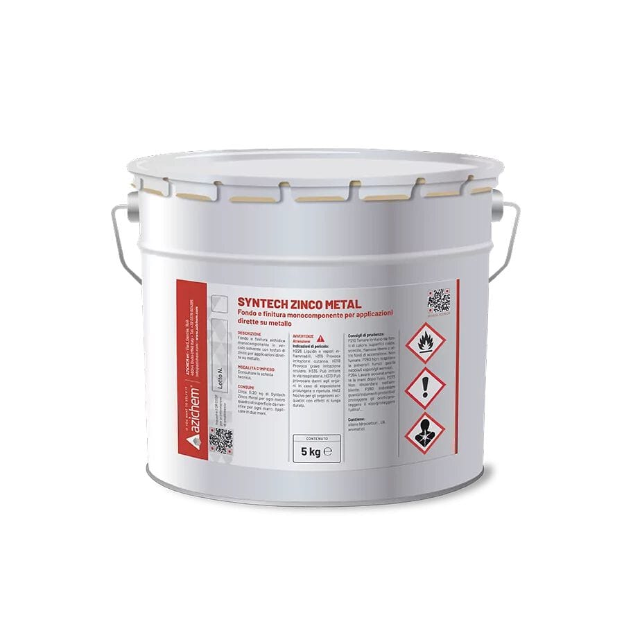 Низ и однокомпонентная отделка для прямого нанесения на металл Azichem SYNTECH ARCH-00040384 - Вид №1