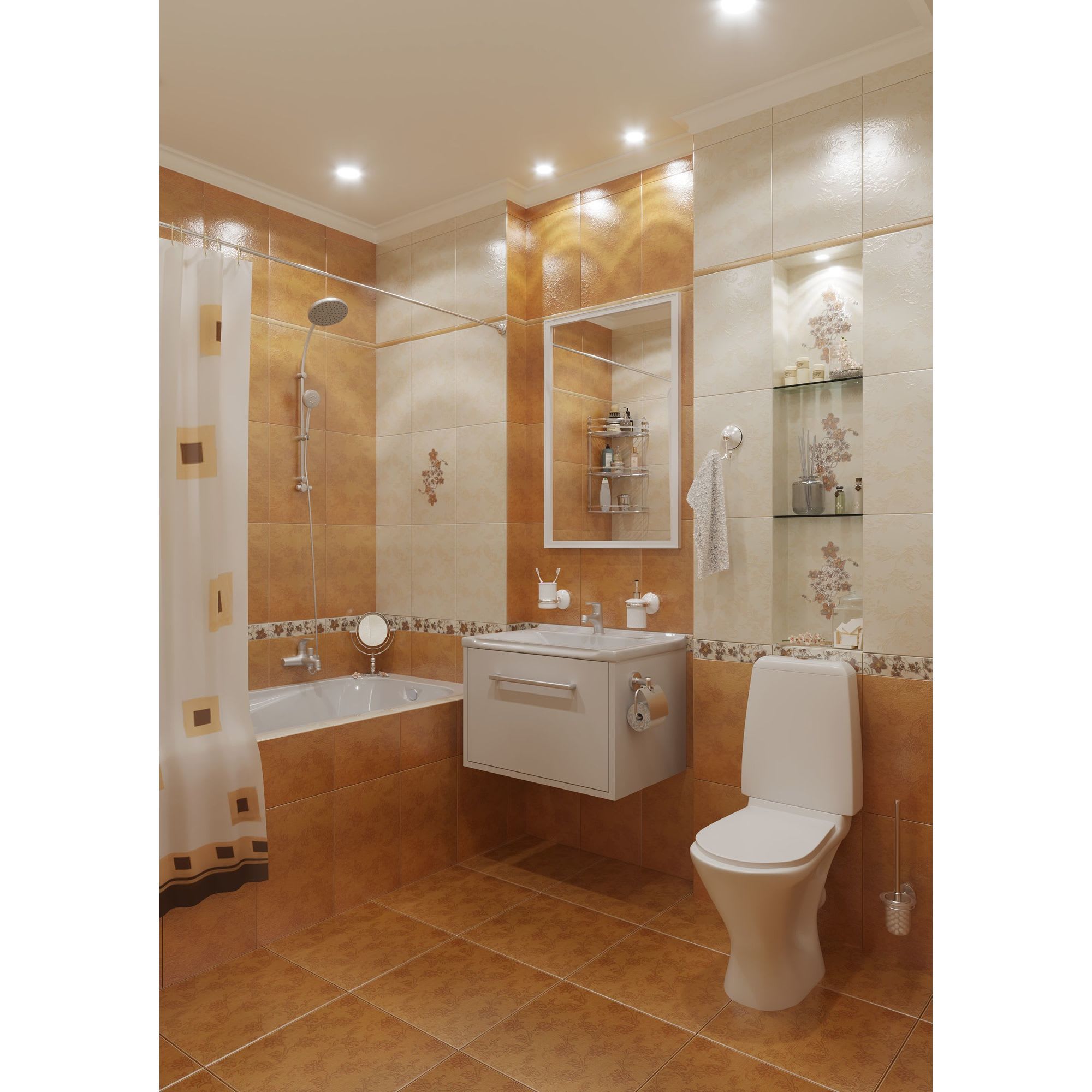 16362410 Зеркало без полки 60 см цвет белый Santreyd  - Вид №5