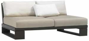 Andreu World 2-местный садовый диван из алюминия Landscape alu Sf4630