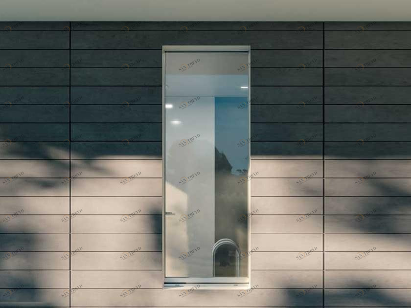 COCIF Распашное окно с терморазрывом из алюминия и дерева Invisible sun-id-1423579