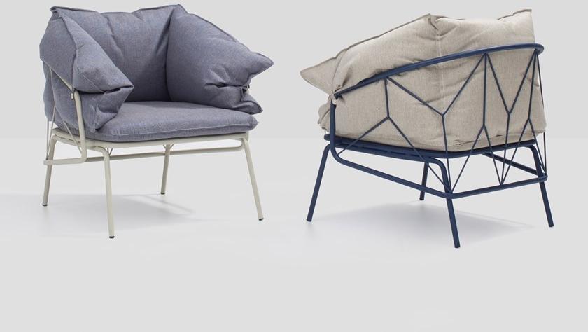 Garda Furniture Садовое кресло из ткани с подлокотниками Ataman Ga03me - Вид №2