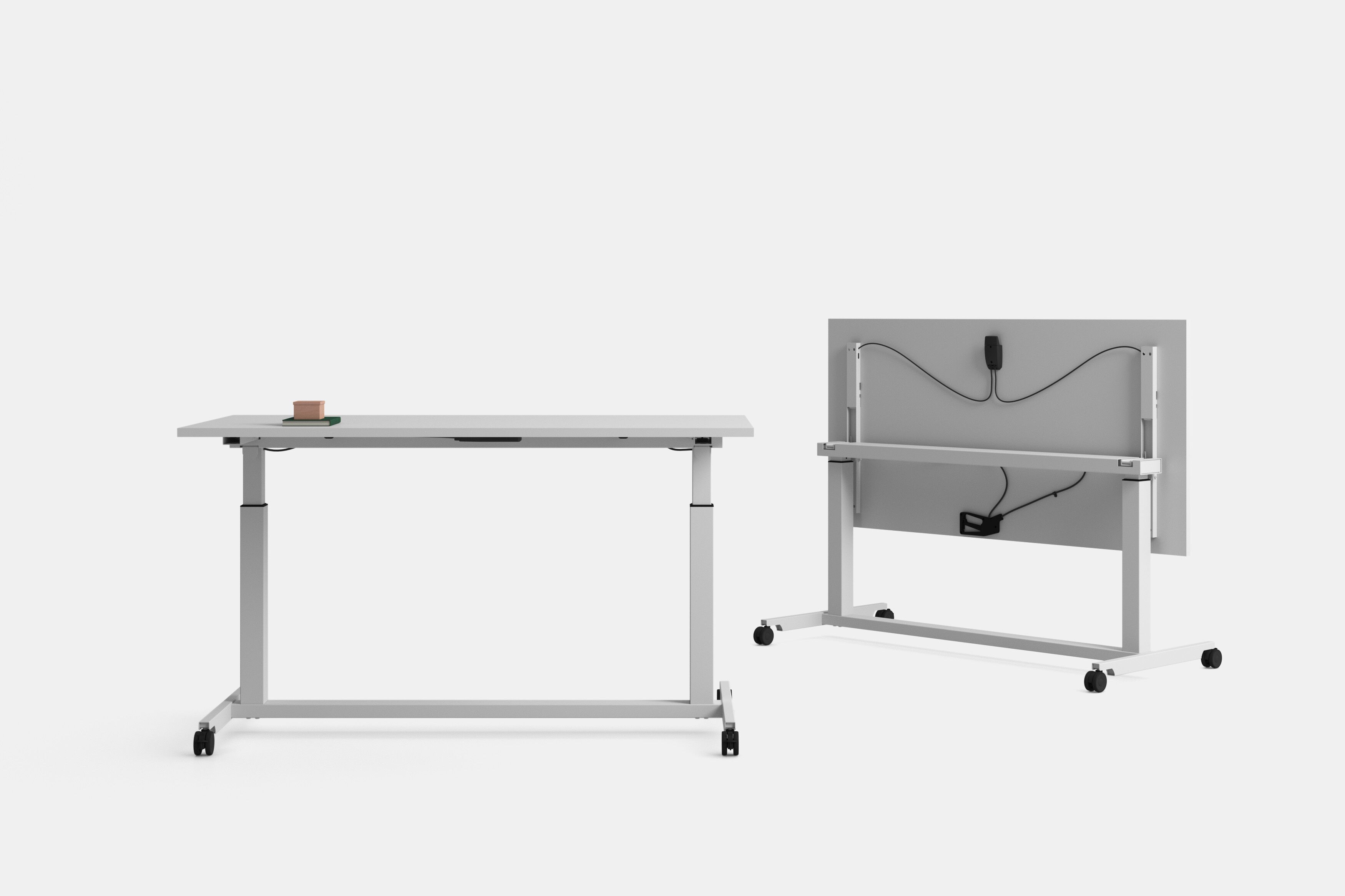 Стол для совещаний на колесиках с откидным верхом IBEBI Rise ARCH-00091709 - Вид №3