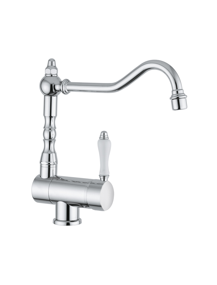 0850/R/L Bellosta Rubinetterie СМЕСИТЕЛЬ ДЛЯ МОЙКИ С ОДНЫМ ОТВЕРСТИЕМ ПОД ОКНОМ CUCINA