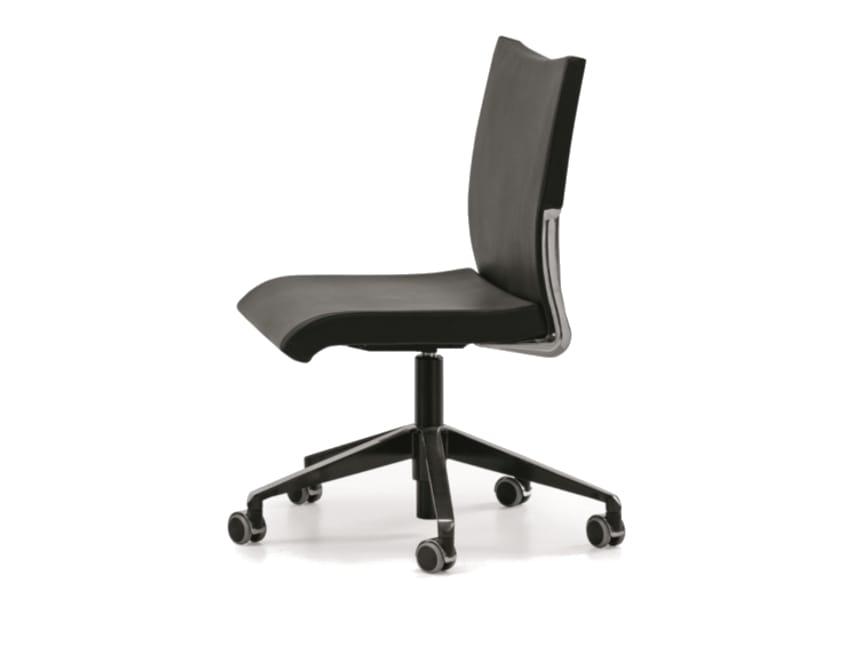 Офисное кресло с регулируемой высотой и кожаными колесами с 5 спицами TALIN Avia ARCH-00014639