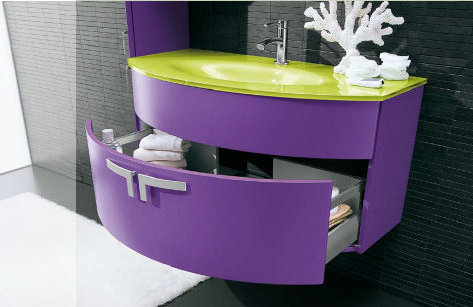 CL78 CALLA Комплект мебели для ванной комнаты 130 см ARDECO Ardeco S. R. L 42409 - Вид №3