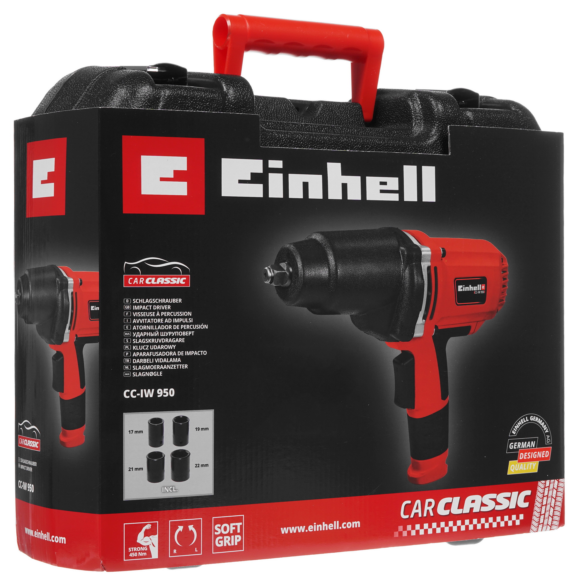 Гайковерт Einhell CC-IW 950 5311646 STDN-0056009 - Вид №7