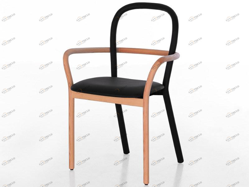 Porro Деревянный стул с подлокотниками sun-id-1504171