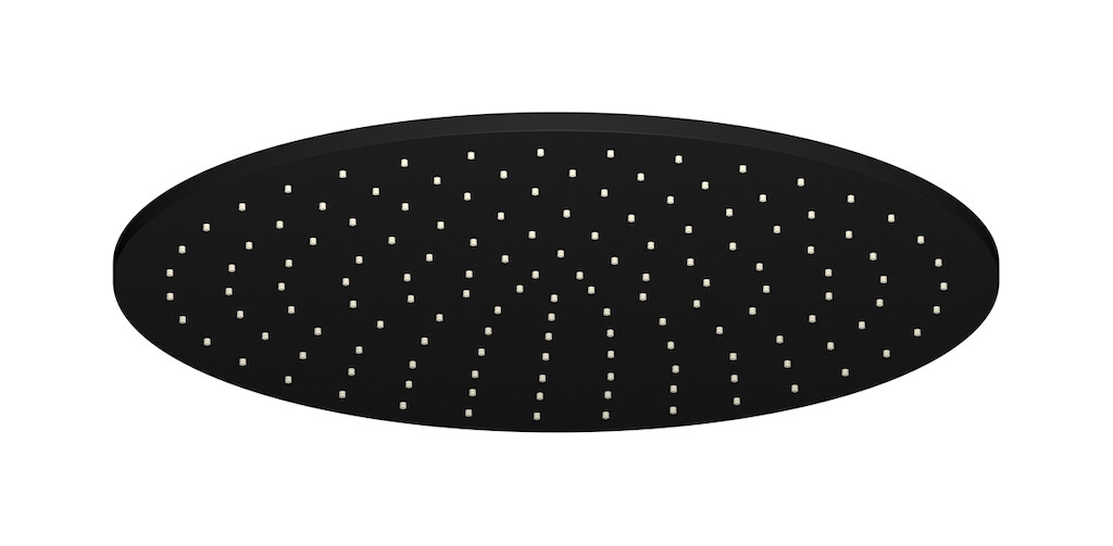 Верхний душ круглый диам.400 WE ARE IB ma040np Matt Black Monamour 