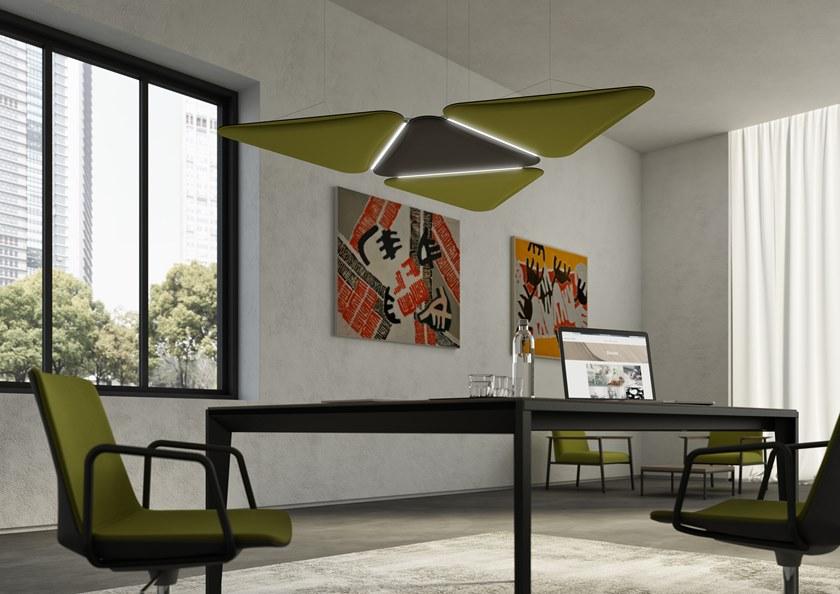 Quadrifoglio Светодиодный подвесной светильник из алюминия Lightsound sun-id-1383787 - Вид №3