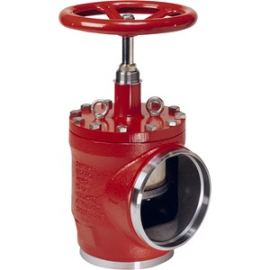 Danfoss SVA-DH — запорные клапаны для работы при большом перепаде давления SVA-DH 250 D ANG H-WHEEL Запорный клапан 148B3765