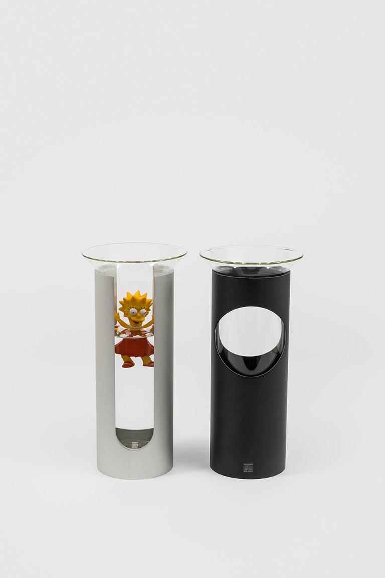 Danese Milano Ваза из алюминия и стекла sun-id-1367211 - Вид №3